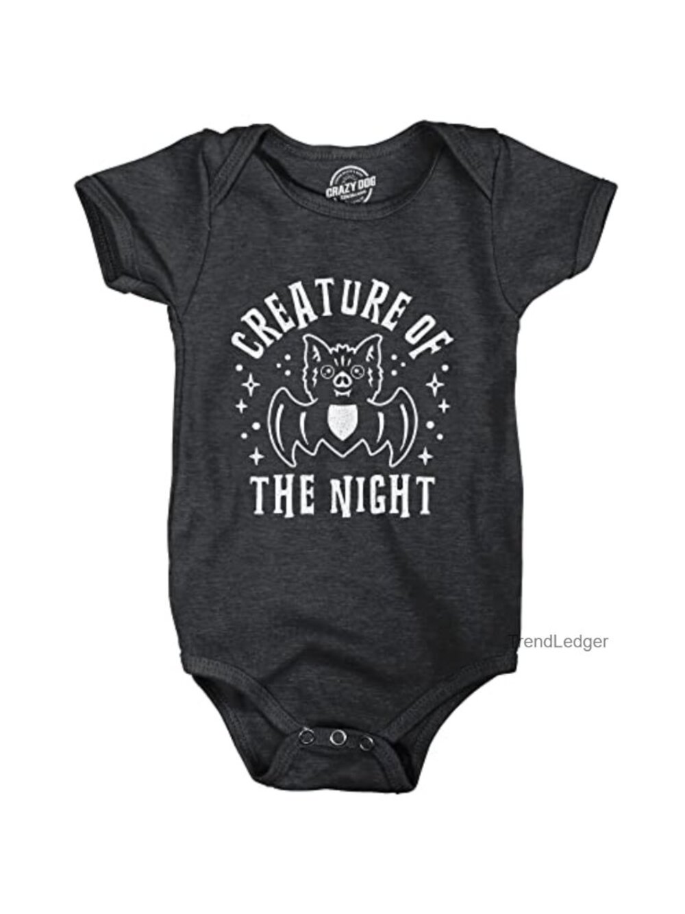 Baby Bodysuit Short Sleeve Snap Closure Graphic One-Piece Romper